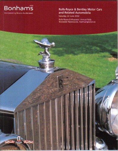 Bonhams auction catalogue - bonhams, 2002