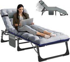 ZIKEBTUY Folding Z Bed Guest Bed, Fordable Bed 190 x 30 x 68 cm Folding Single