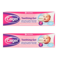 2x CALGEL Teething Gel 10g - Rapid Soothing Relief from Teething Pain