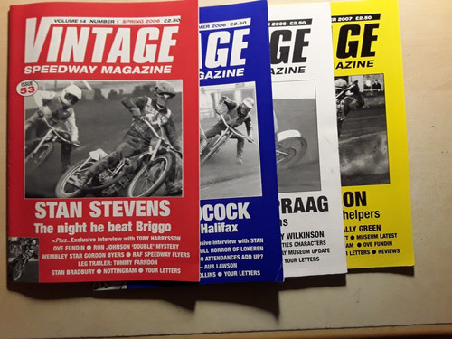 Vintage speedway magazine - vintage,