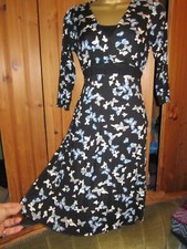 GORGEOUS BHS BUTTERFLY WRAP DRESS NEW 10 / 12 NEW