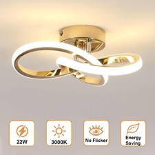 Gold Modern LED Ceiling Light
