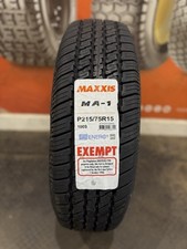 1 x 215/75 R15 Maxxis MA-1