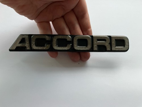 Honda accord badge - accord, classic
