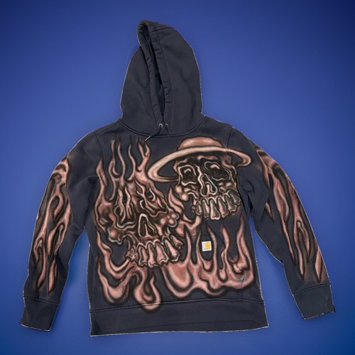 Hand airbrushed carhartt - hand,