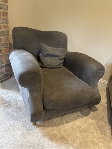 Loaf crumpet armchair navy - crumpet,