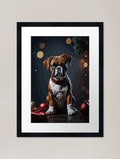 Boxer Puppy Framed Art Print