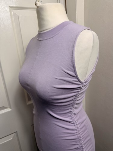 Zara lilac ruched bodycon - zara,