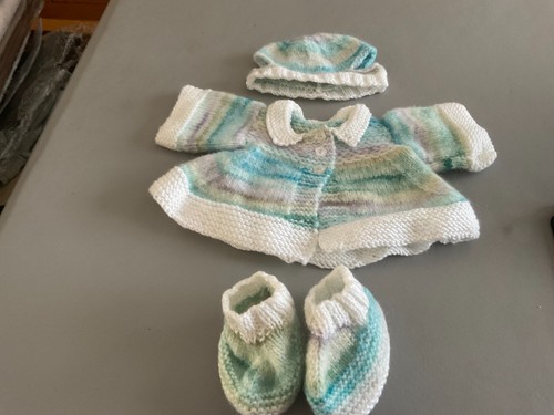 Hand knitted teddy bear coat - bear,