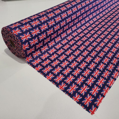 Union jack british flag fabric - british,