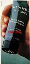 Vintage ADVERT Chanel for Men Aftershave Moisturiser 1979 Toiletry Print Ad 722D