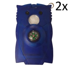 2 x CAMPING SURVIVAL CARD with