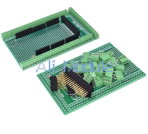 Mega2560 double pcb prototype - double,