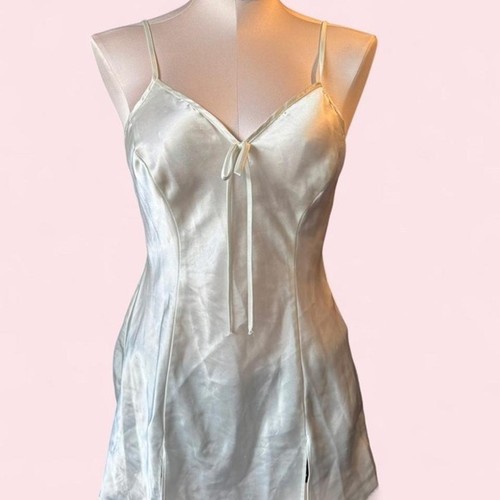 Vintage satin slip mini - satin,