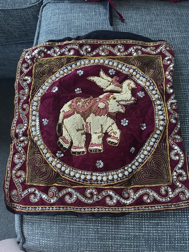 Elephant cushion cover 41x43 - elephant,