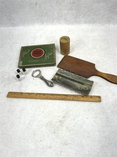 Antique cigarette tin - tin,