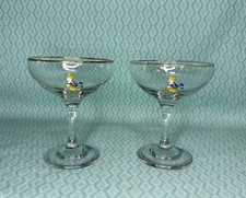 2 x Vintage Babysham coupe