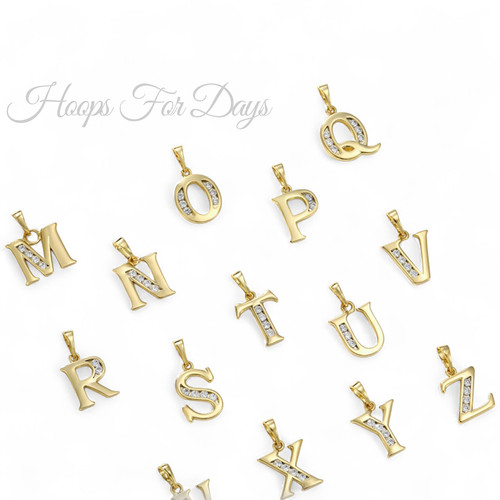 9ct gold letter - 9ct,