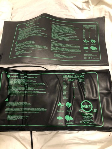 Seedling heat mat seed - heat,