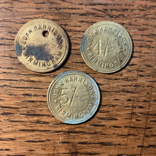 Birmingham market tokens - 3,