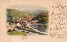 BOSCASTLE - 1905 SQUARED CIRCLE BOSCASTLE POSTMARK ~ A VINTAGE POSTCARD #252403