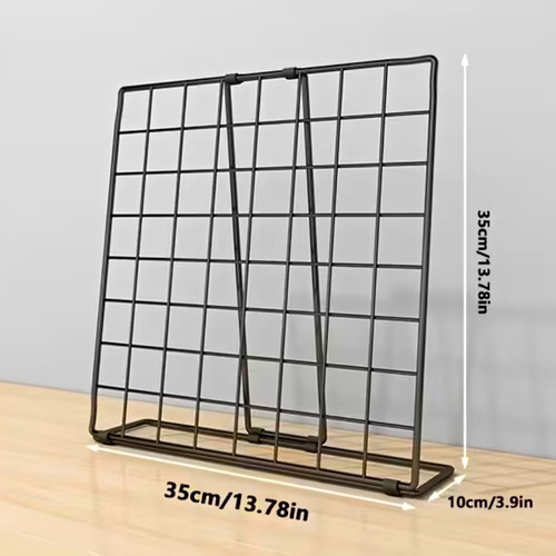 Black metal wire freestanding - wire,