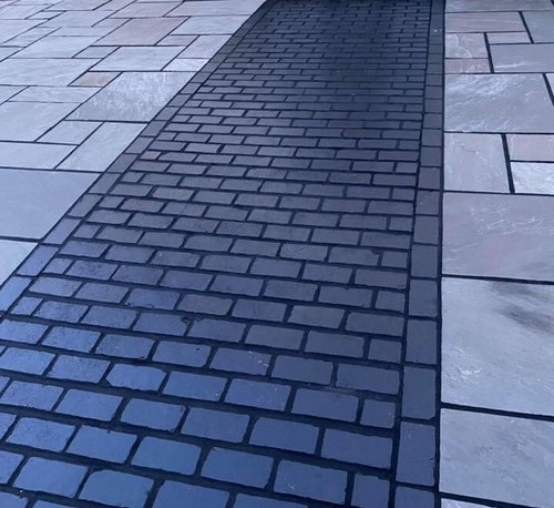 Universal paving black - universal, natural