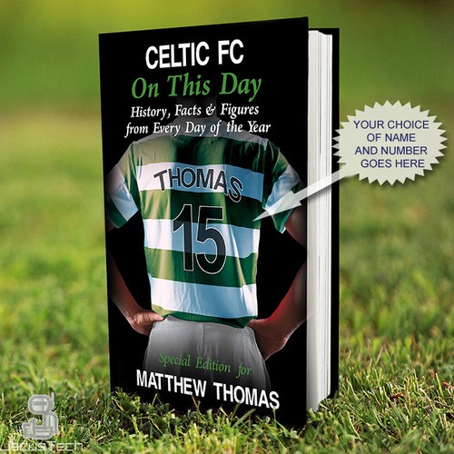 Celtic book personalised - book,,