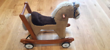 Classic vintage rocking horse with wheels. Rocks and Rolls. Mulholland & Bailie