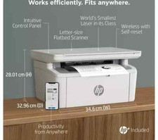 HP LaserJet M140W AirPrint Monochrome All-in-One Wireless Laser Printer