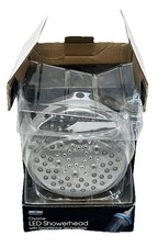 Home2O Chrome LED Showerhead SmartWave Tech 4-Spray Color Changing Effect {97}.