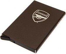 Arsenal FC Card Holder RFID Aluminium Card Case Fan Gift Official Licensed