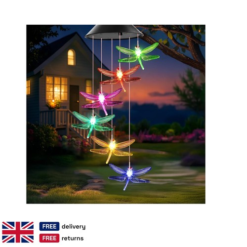 Solar powered dragonfly wind - dragonfly,