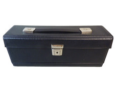 Black Audio Cassette Carry/Storage Case (Holds 15 Cassettes)