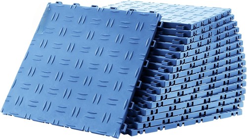 Interlocking garage floor - interlocking,