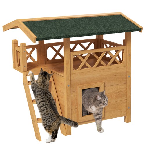 Pawhut cat house - pawhut,