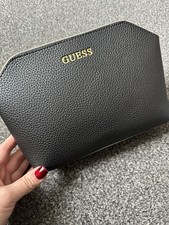 Guess genuine Travel makeup bag in black