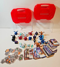 Bakugan + 2 x  Red Cases Set Bundle With Cards  and tokens