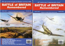 Battle Of Britain Remembered  - vol 1 Nov 1999 & Sep 2000 (60th Anniversary Edn)