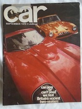 Car Sep 1970 Excalibur, TVR