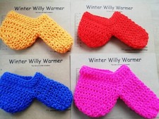 Orange Winter Willy Warmer
