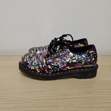 Dr Martens 1461 Rainbow Silver