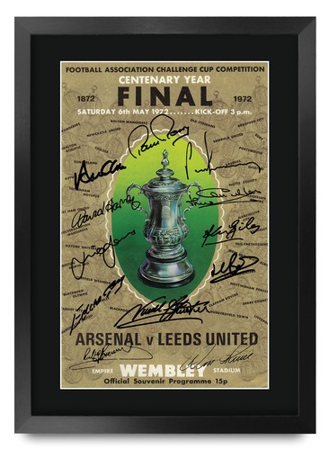 Leeds united 1972 framed - leeds,