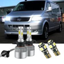 For VW Transporter T5 2.0 - 472 501 LED Xenon HID High/Low/ Side Headlight Bulbs