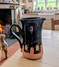 Vintage studio pottery large