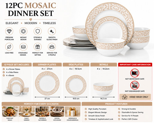 Piece mosaic porcelain - mosaic,
