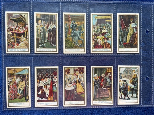 Taddy cigarette cards - &,