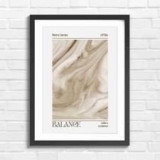 Pastel Marble Art Retro 70s