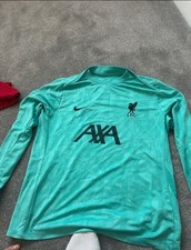 Liverpool fc away warm up top long sleeve