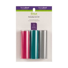 Cricut Everyday Iron-On - Mini Wanderer 3.5 x 24" Rolls x3